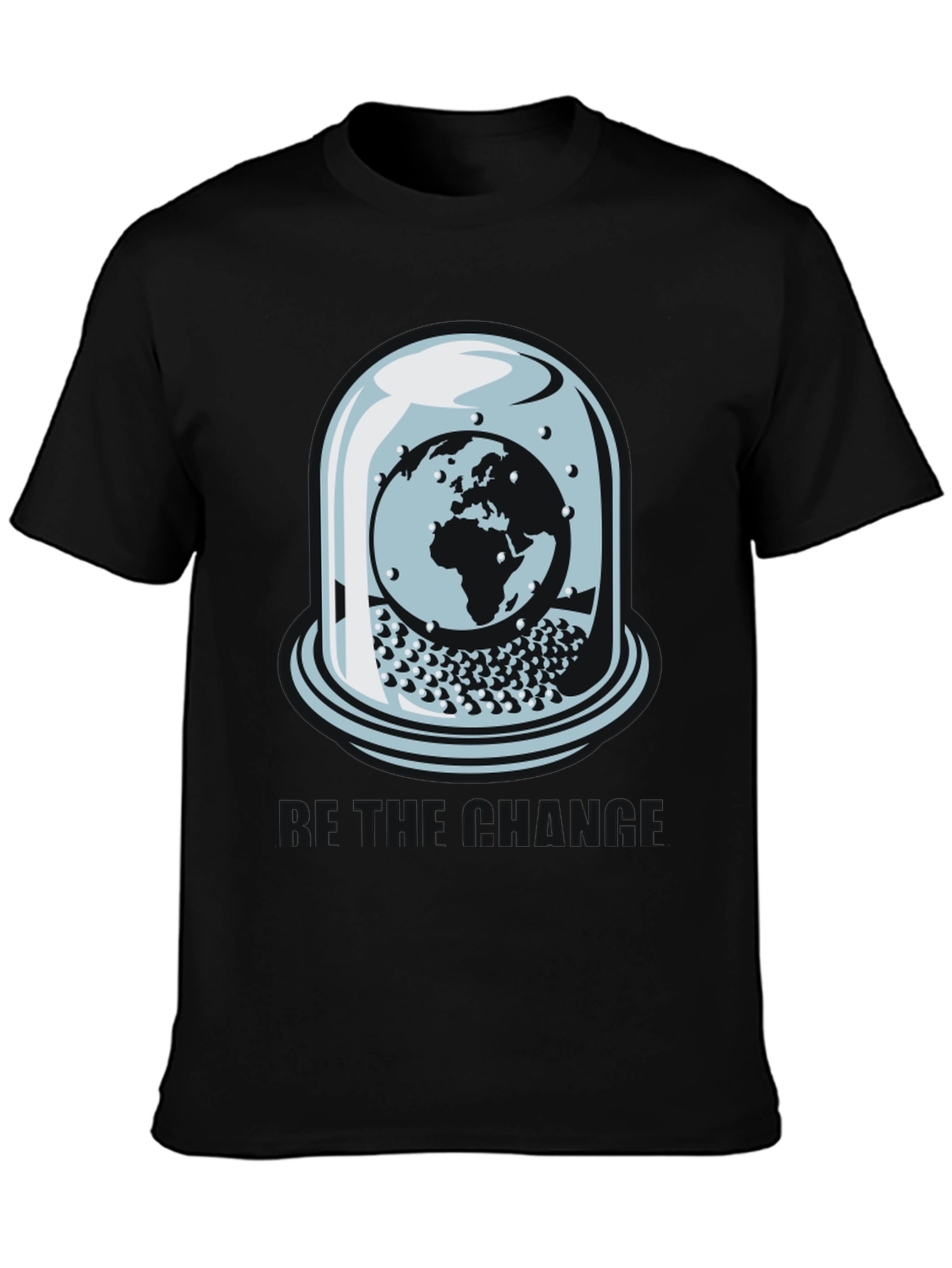 World Under Glass Black T-Shirt
