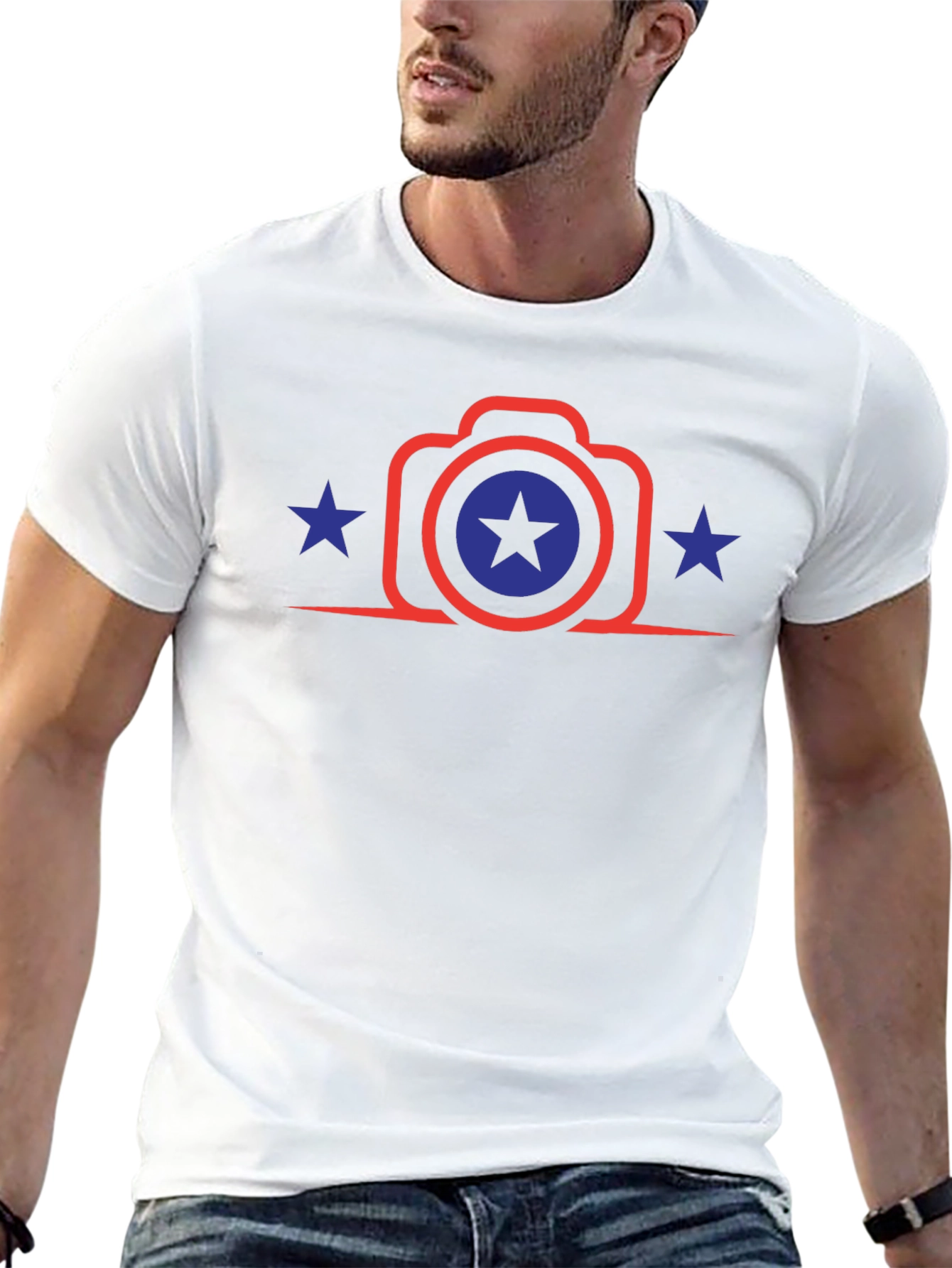 Patriotic Photographer T-Shirt