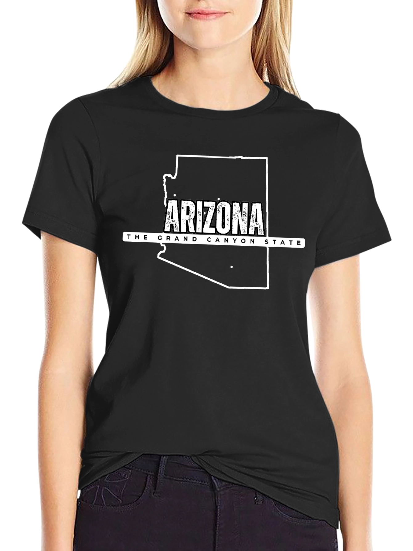 Arizona State Outline T-Shirt | Grand Canyon State