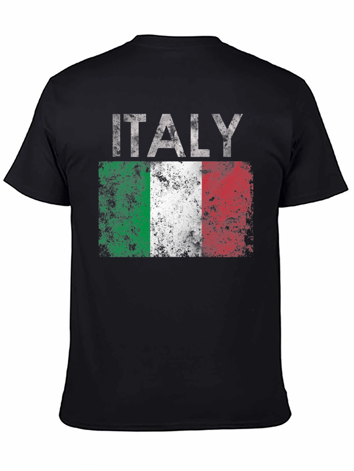 Italy Flag T-Shirt - Distressed Italian Pride Tee