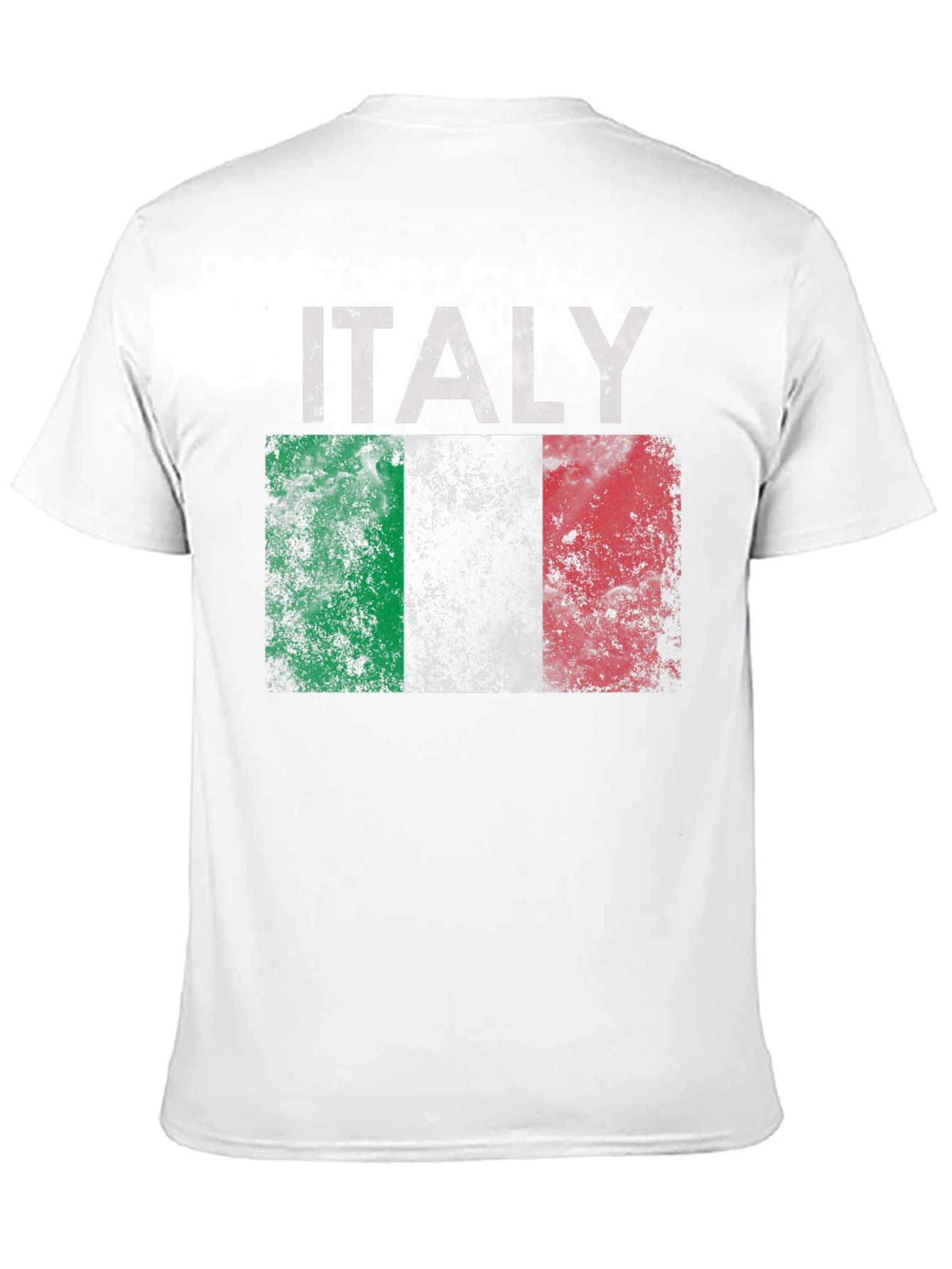 Italy Flag T-Shirt - Distressed Italian Pride Tee