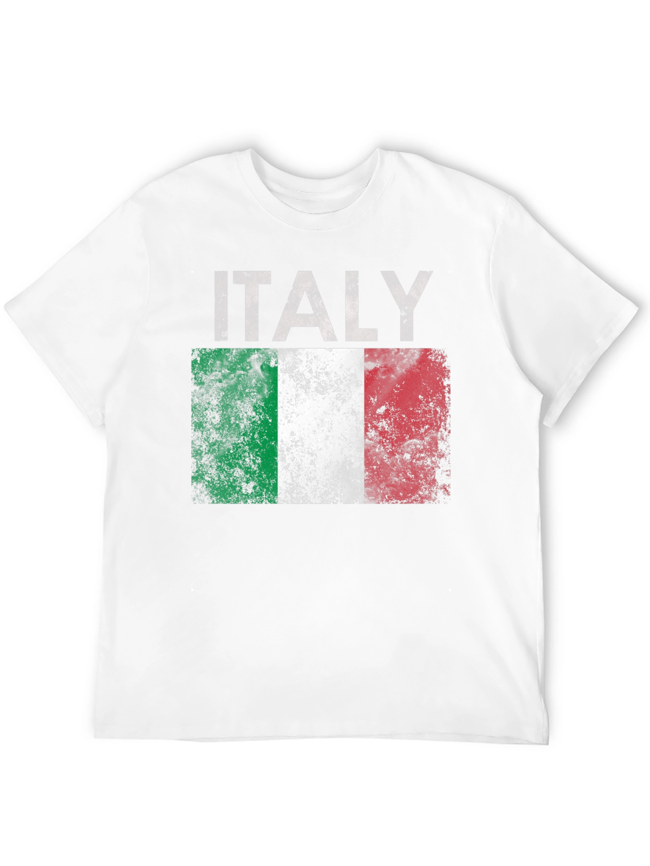 Italy Flag T-Shirt - Distressed Italian Pride Tee