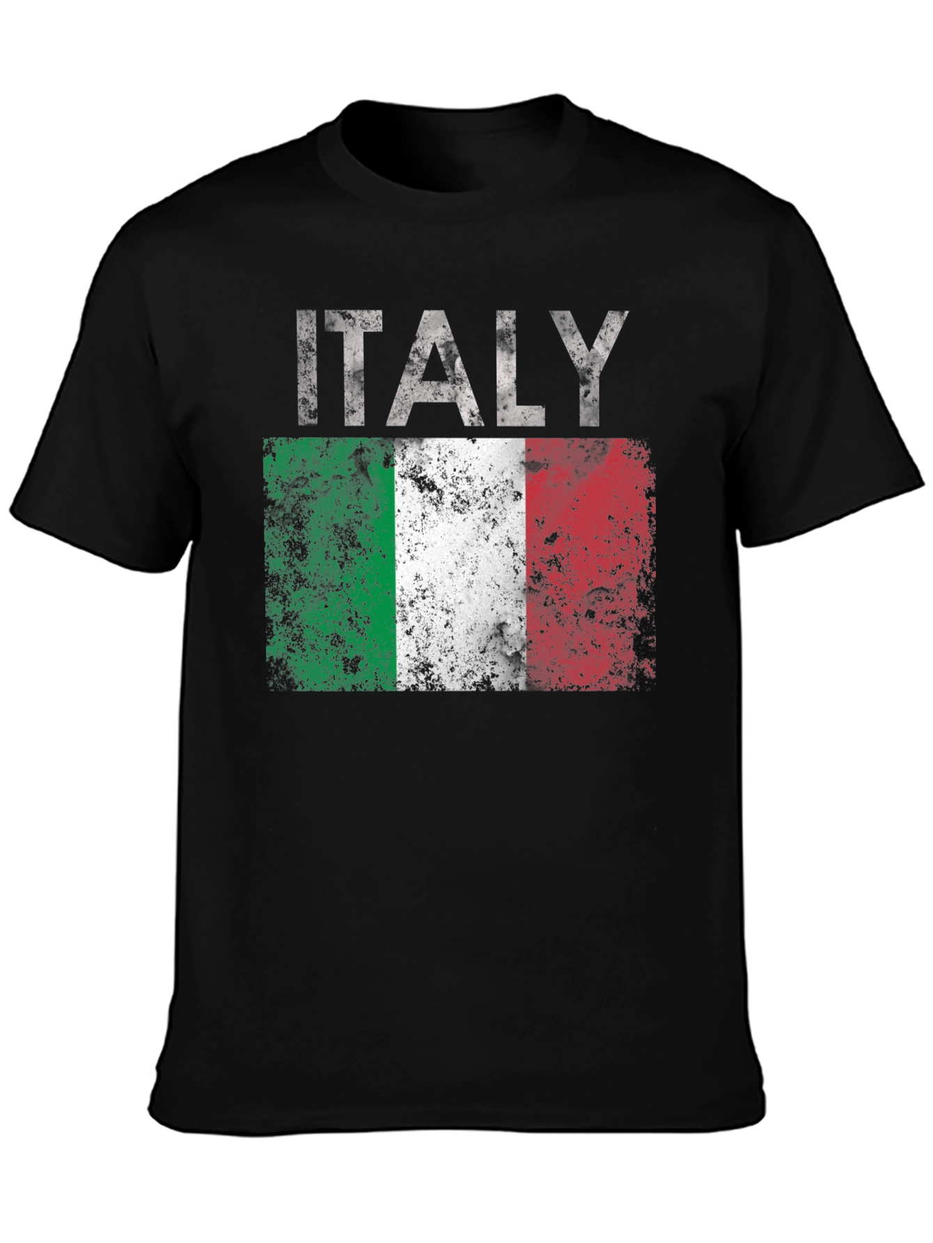 Italy Flag T-Shirt - Distressed Italian Pride Tee