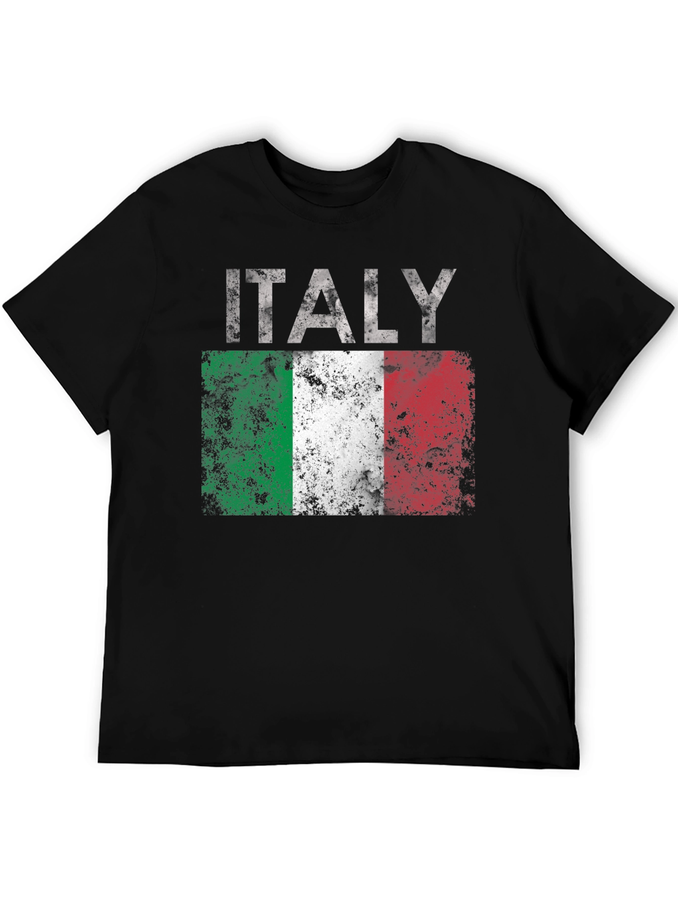Italy Flag T-Shirt - Distressed Italian Pride Tee