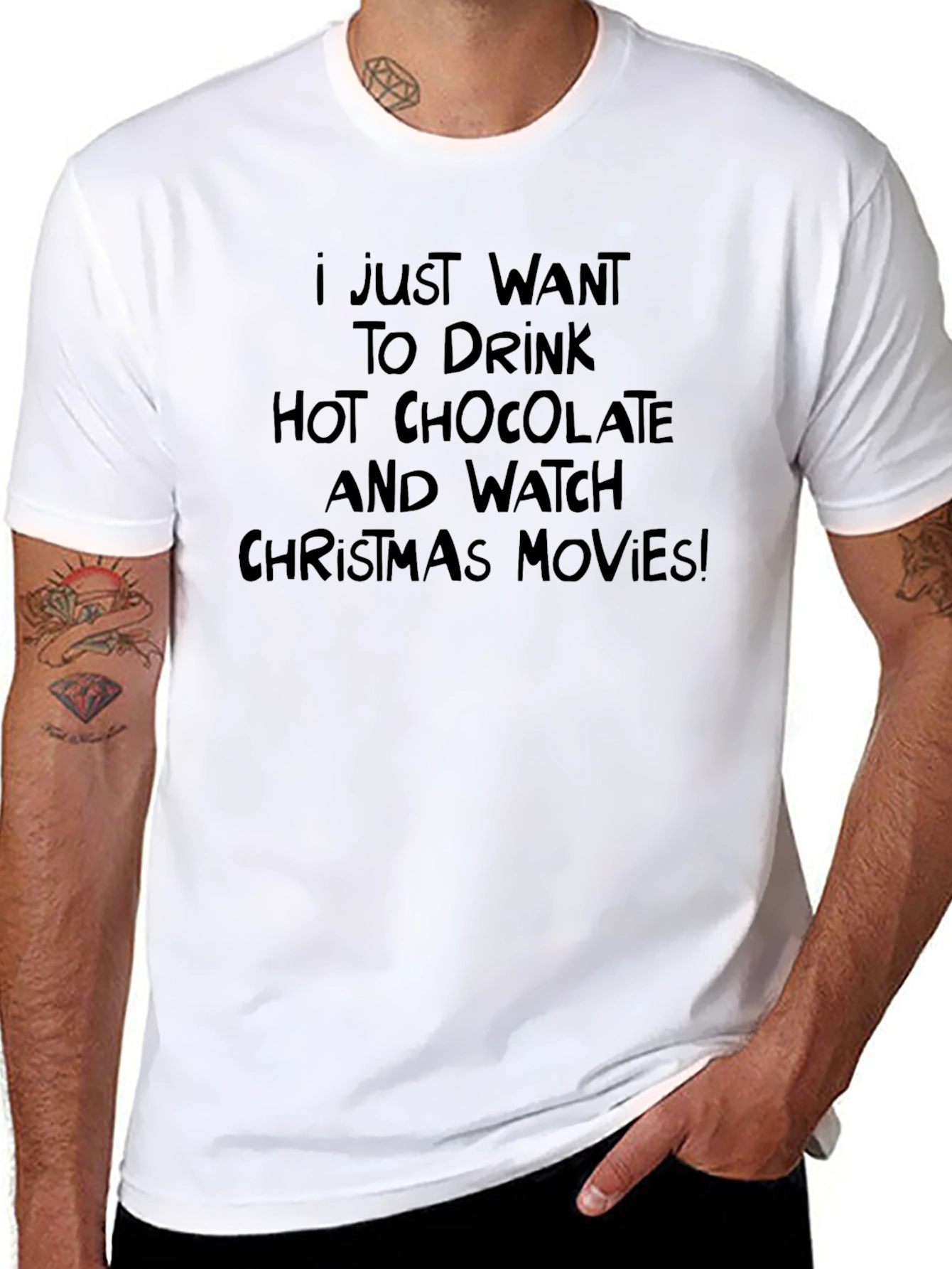 Hot Chocolate Christmas Movie T-Shirt