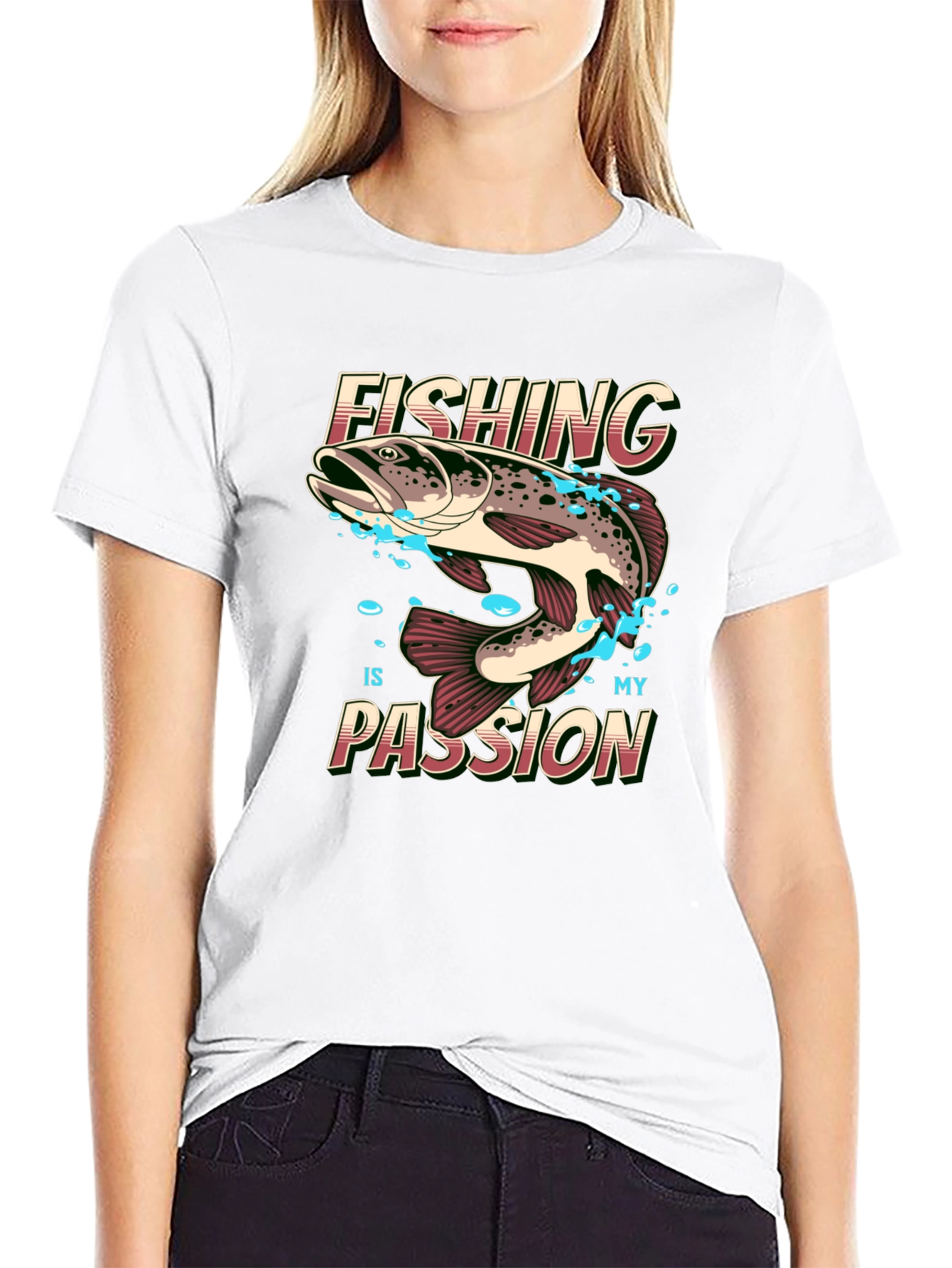 Fishing is My Passion Graphic Tee