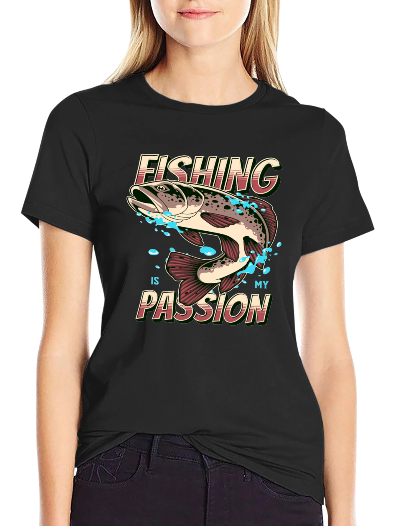Fishing is My Passion Graphic Tee