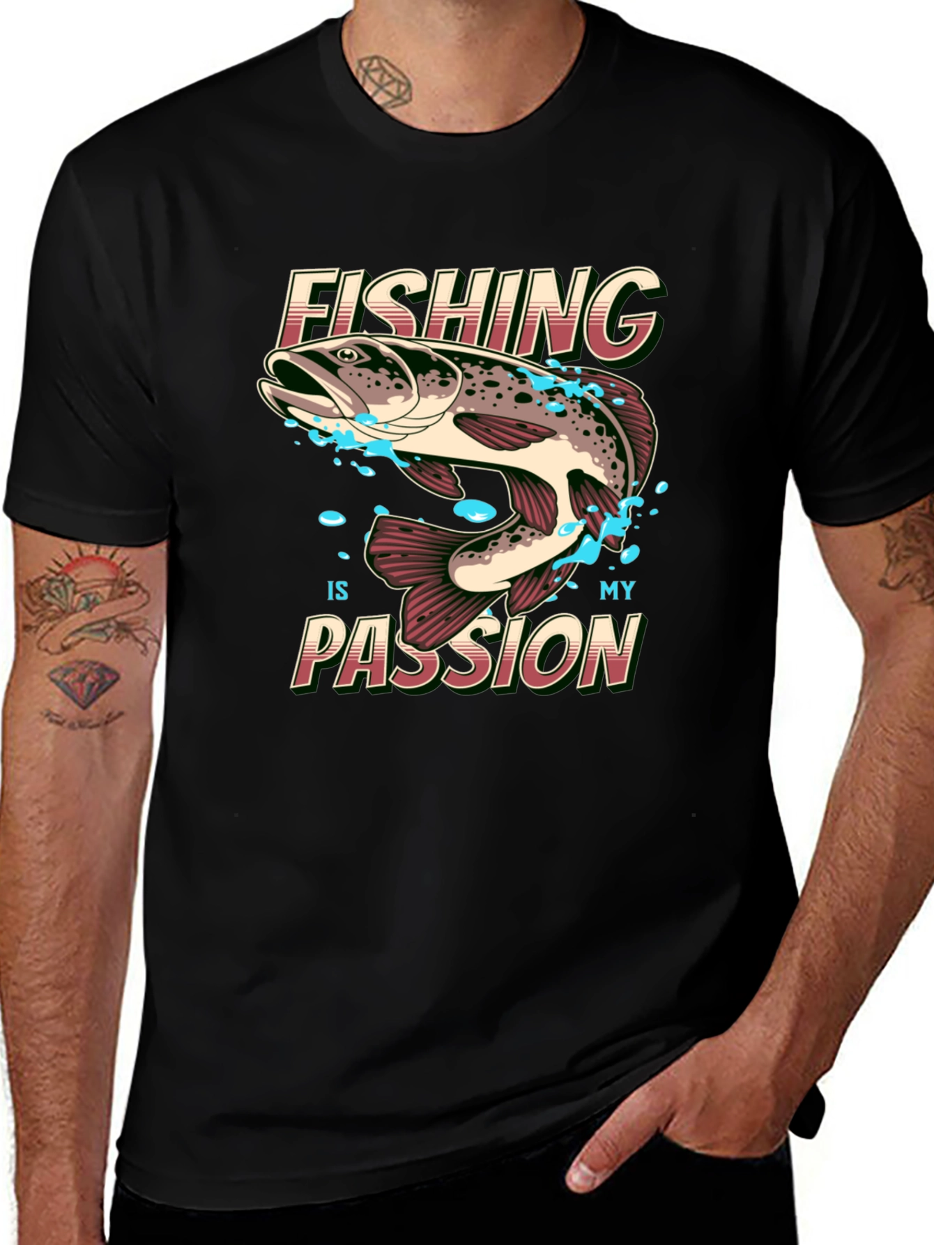 Fishing is My Passion Graphic Tee