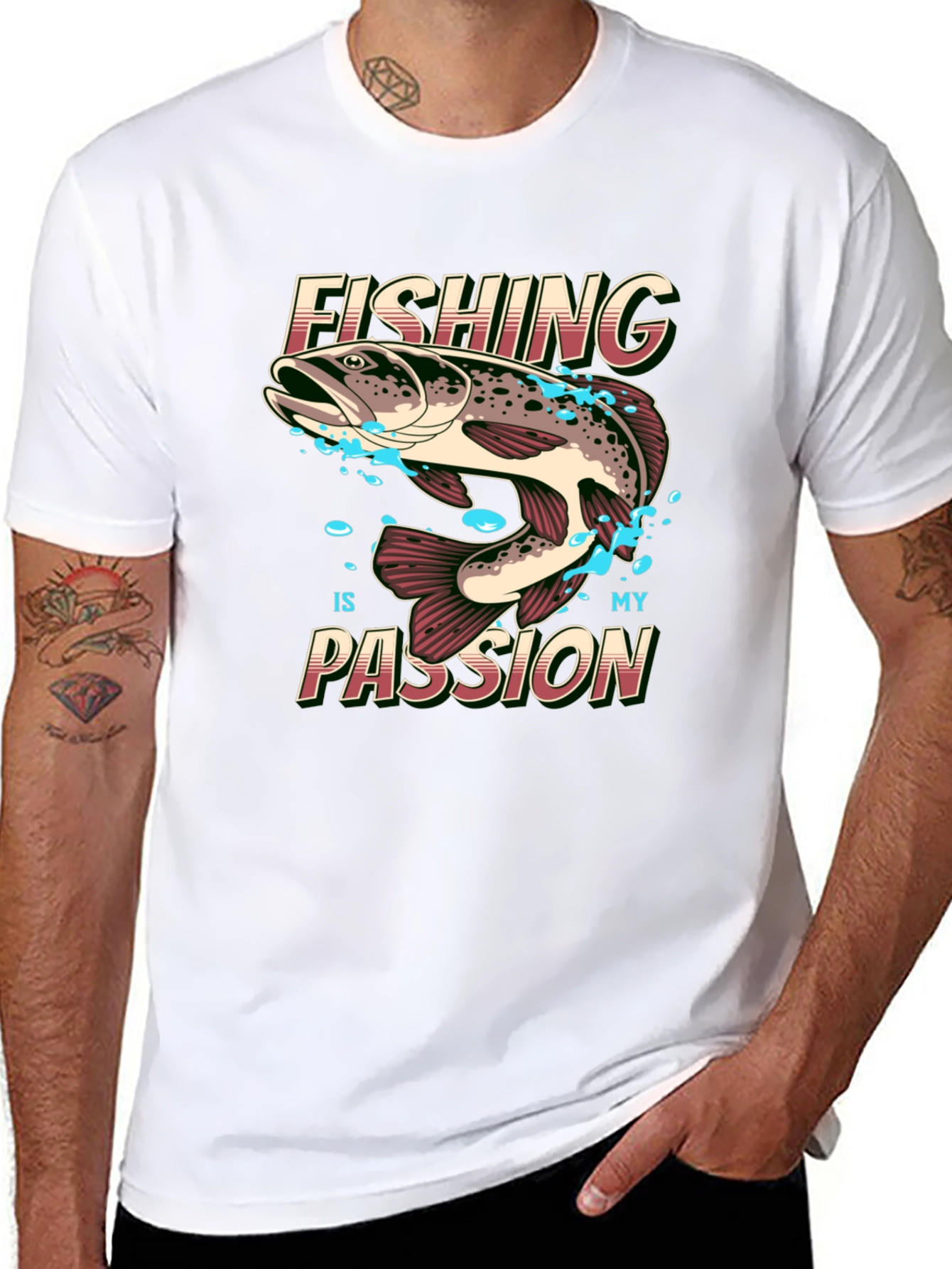 Fishing is My Passion Graphic Tee