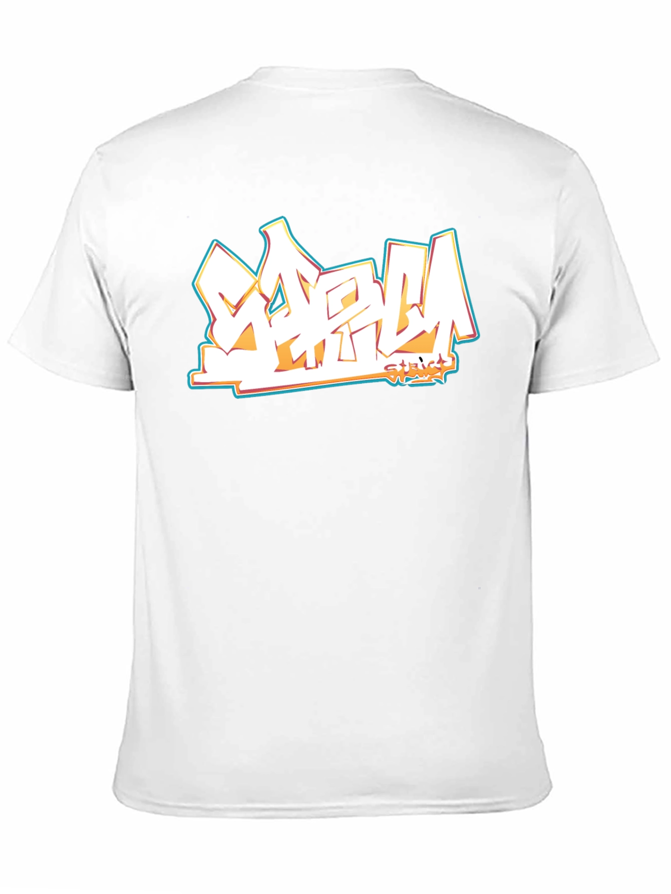 Urban Graphic Tee - Graffiti Style Print