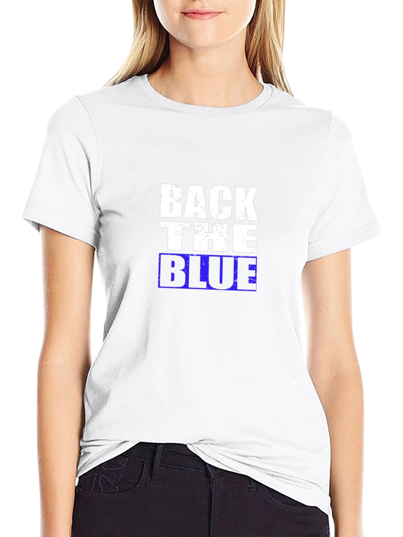 Back The Blue Graphic T-Shirt