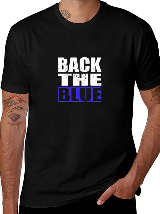 Back The Blue Graphic T-Shirt
