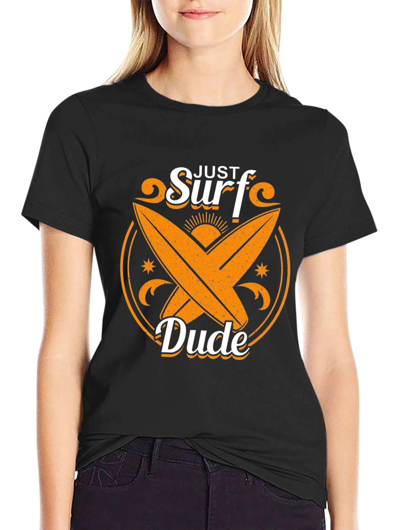Just Surf Dude Graphic Tee