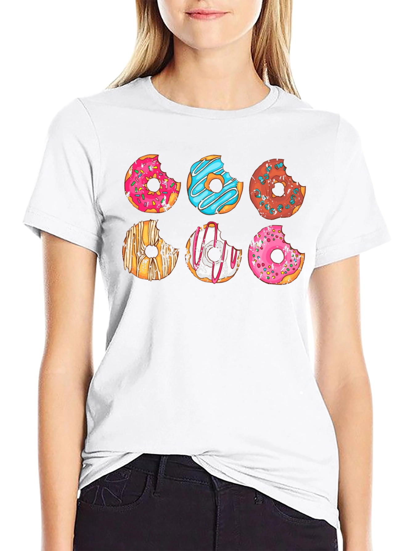 Donut Graphic Tee - Sweet Style Statement