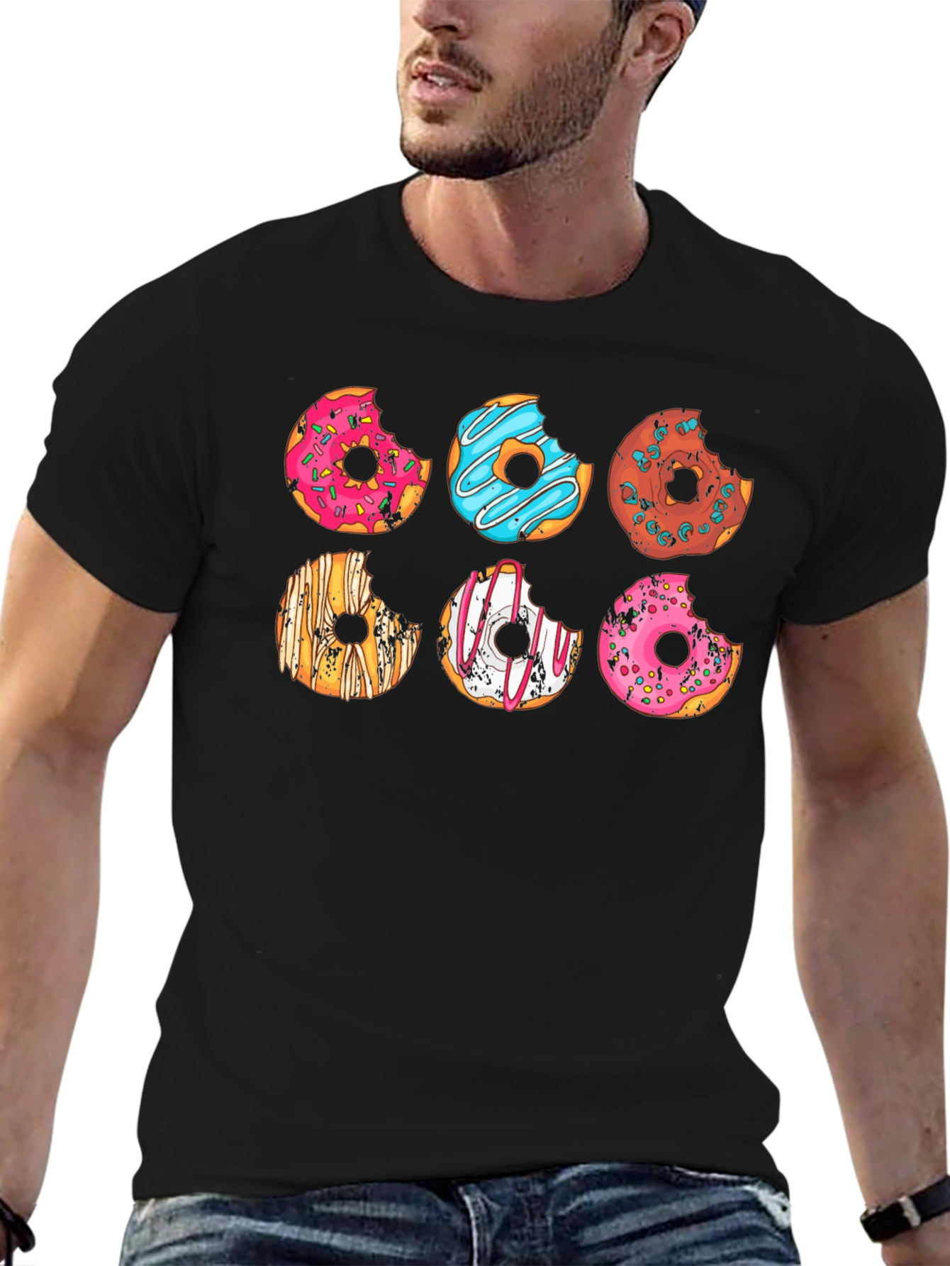 Donut Graphic Tee - Sweet Style Statement