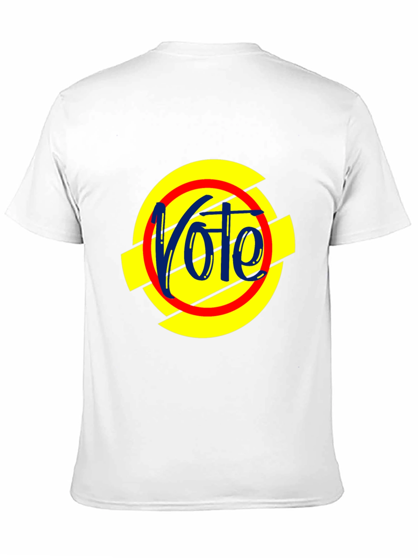 Vote Design Black T-Shirt