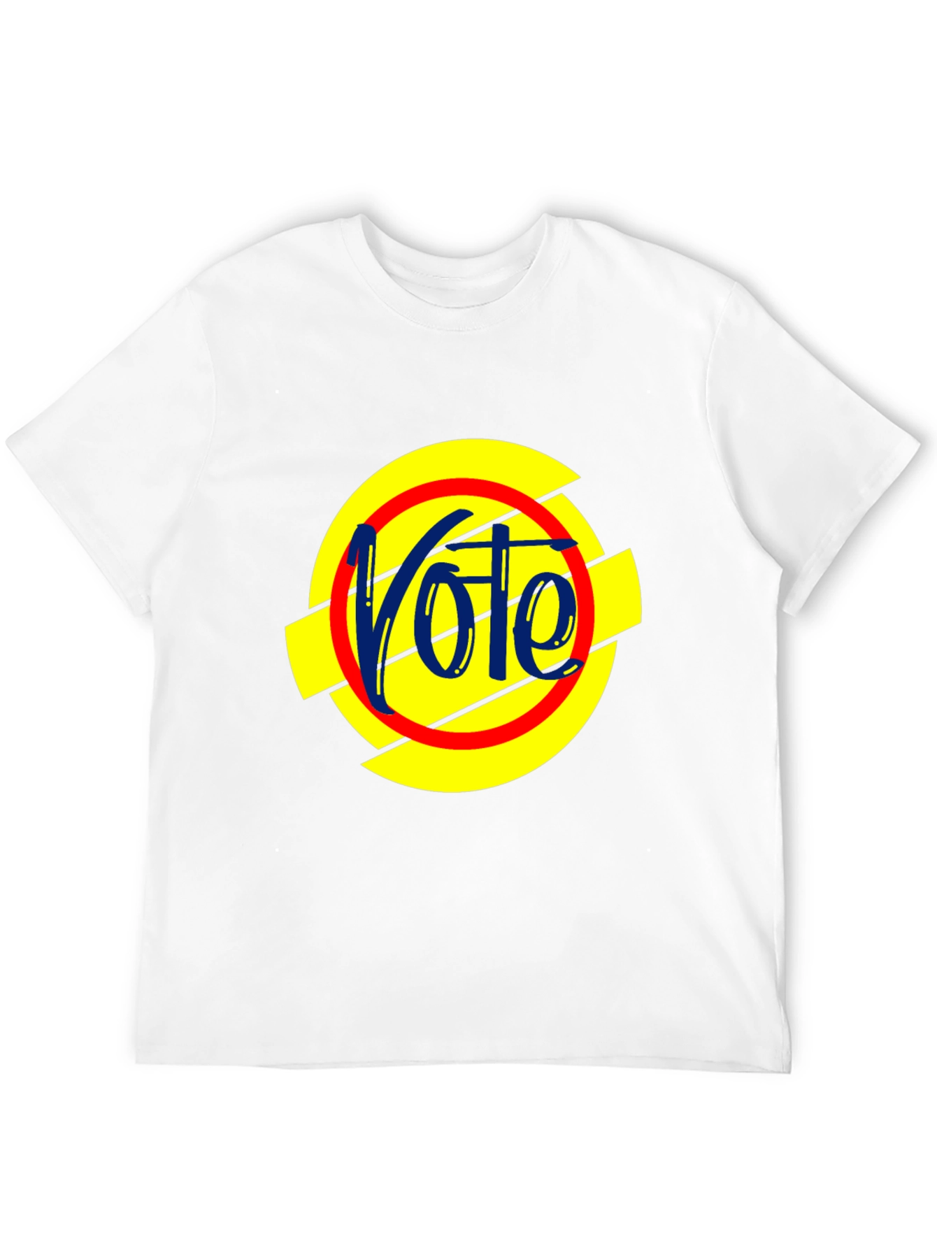 Vote Design Black T-Shirt