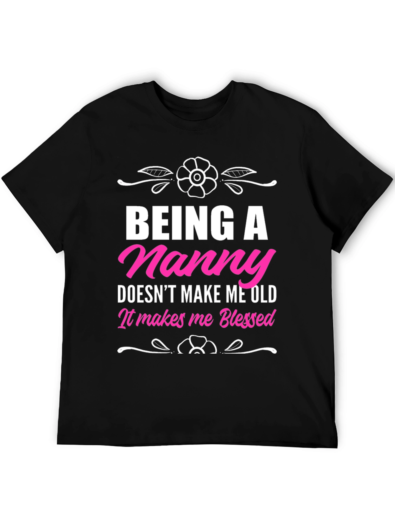 Blessed Nanny T-Shirt - Cute Womens Tee