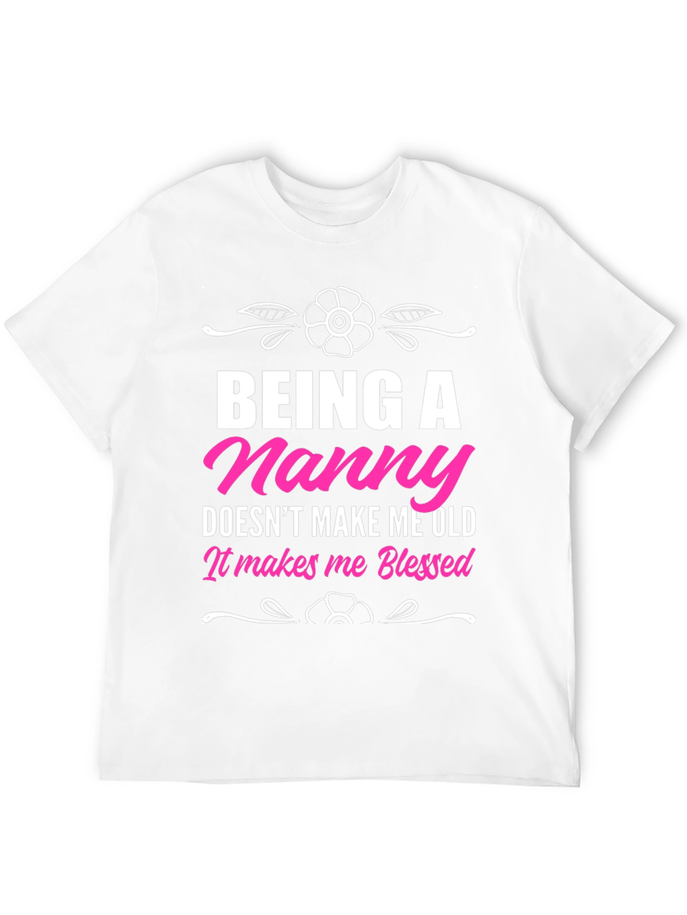 Blessed Nanny T-Shirt - Cute Womens Tee