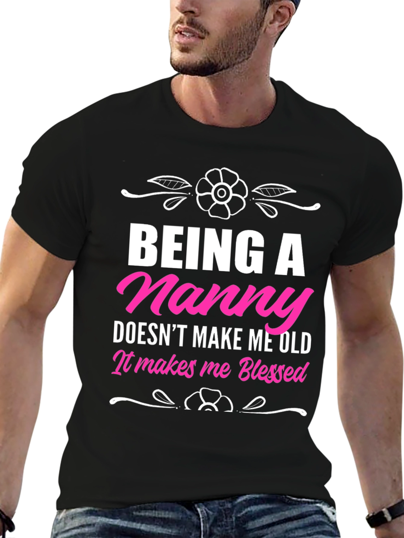 Blessed Nanny T-Shirt - Cute Womens Tee
