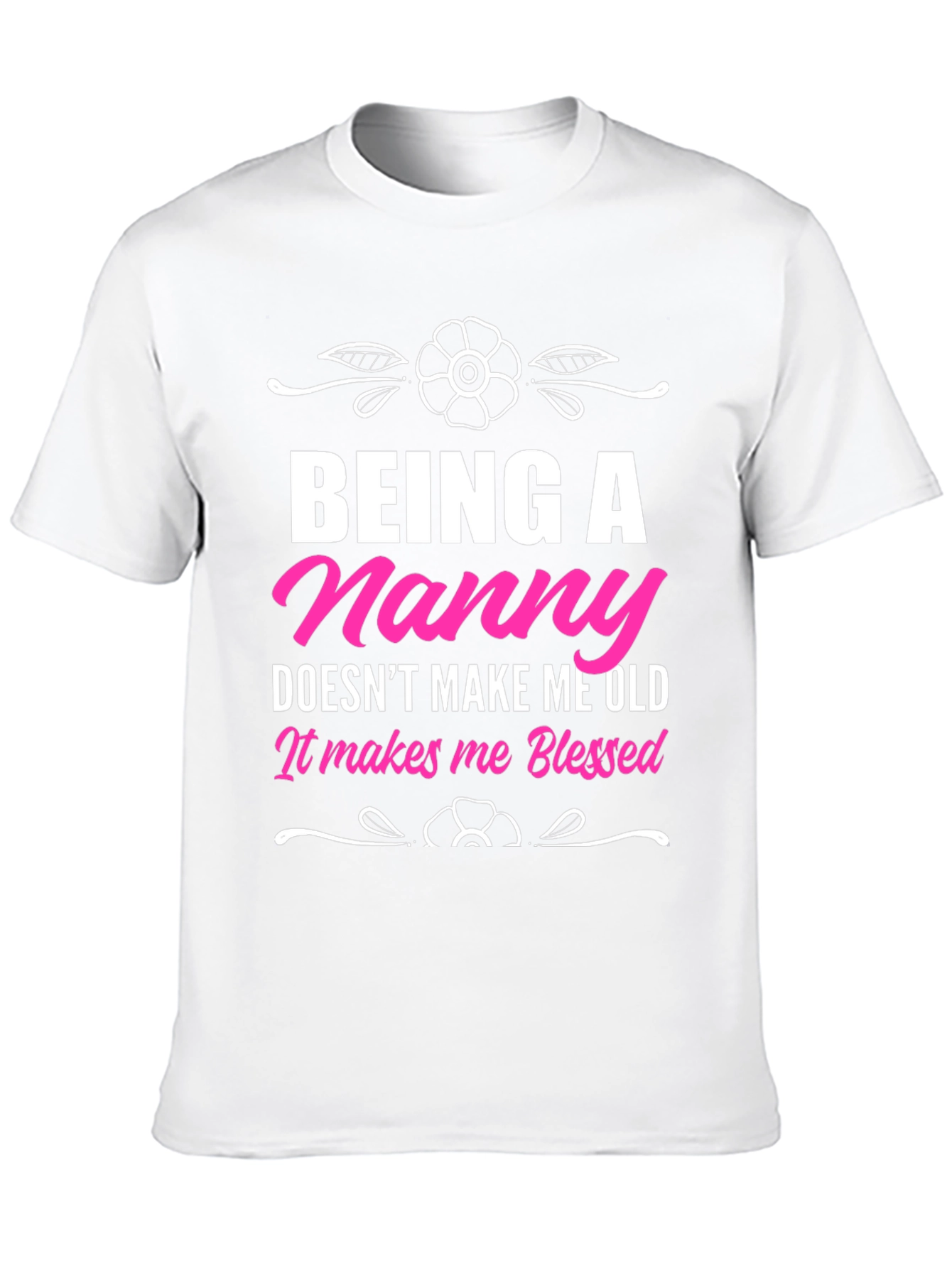 Blessed Nanny T-Shirt - Cute Womens Tee