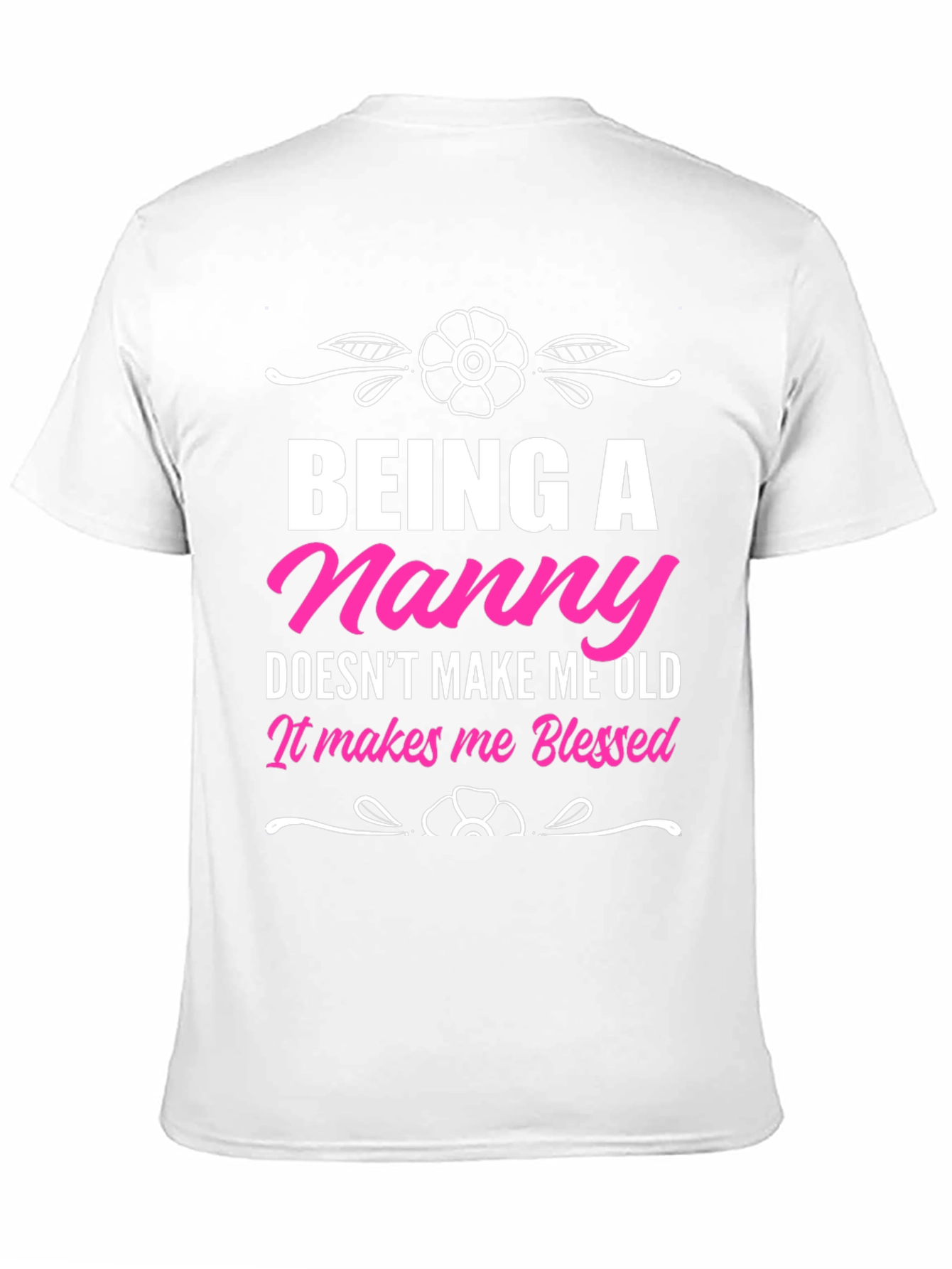 Blessed Nanny T-Shirt - Cute Womens Tee