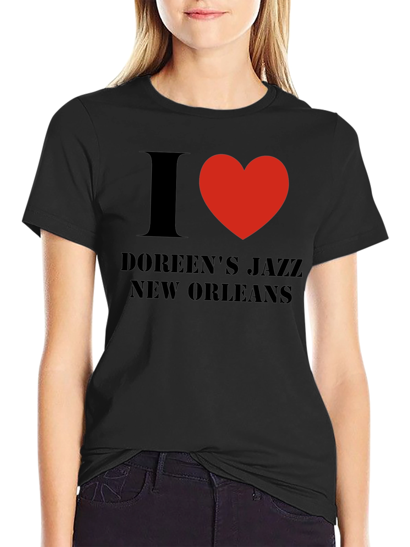 I Heart Doreens Jazz New Orleans T-Shirt