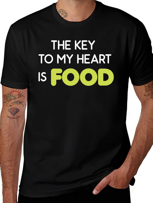 The Key to My Heart is Food T-Shirt