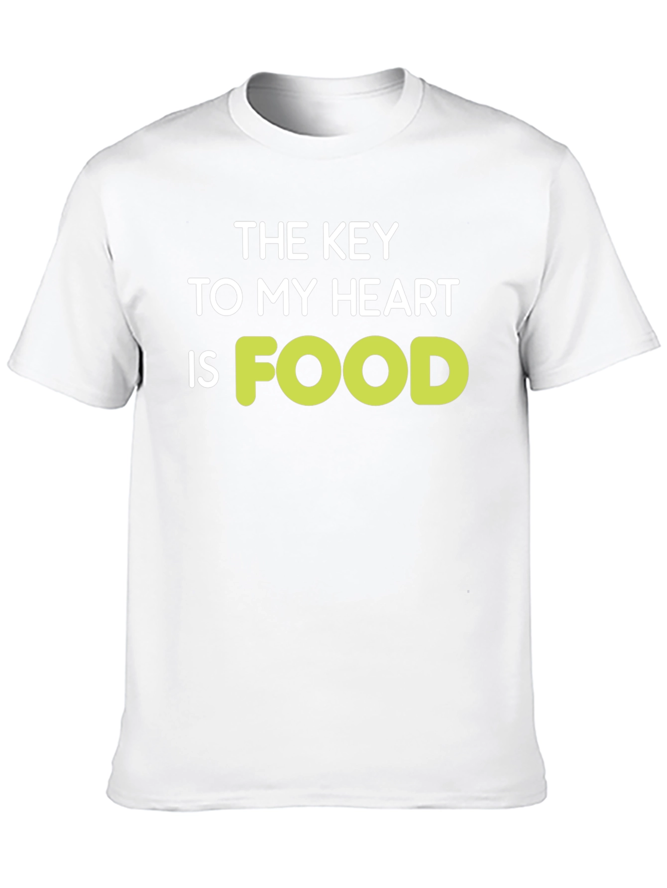 The Key to My Heart is Food T-Shirt