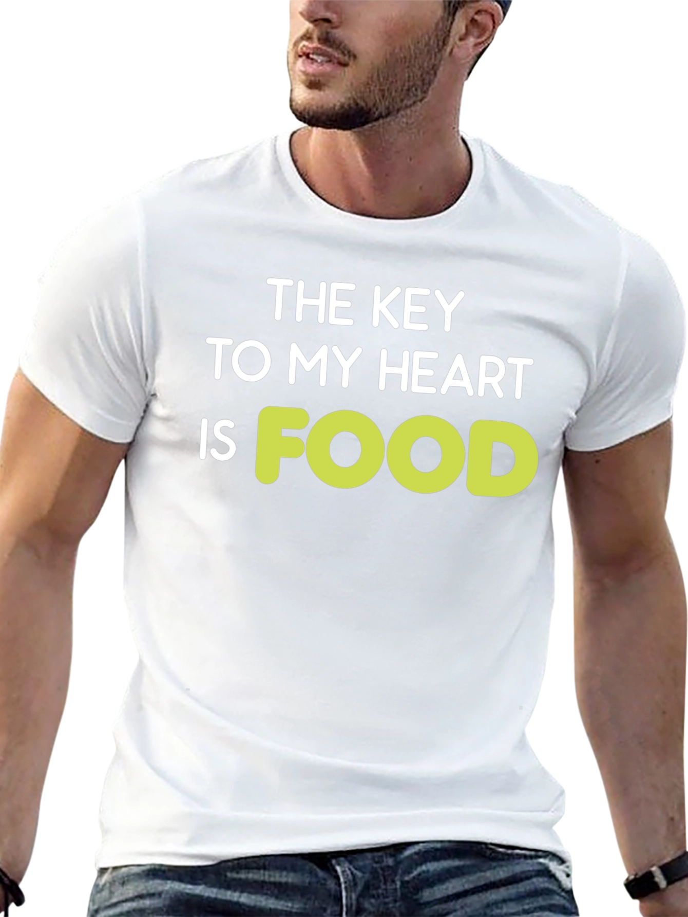 The Key to My Heart is Food T-Shirt