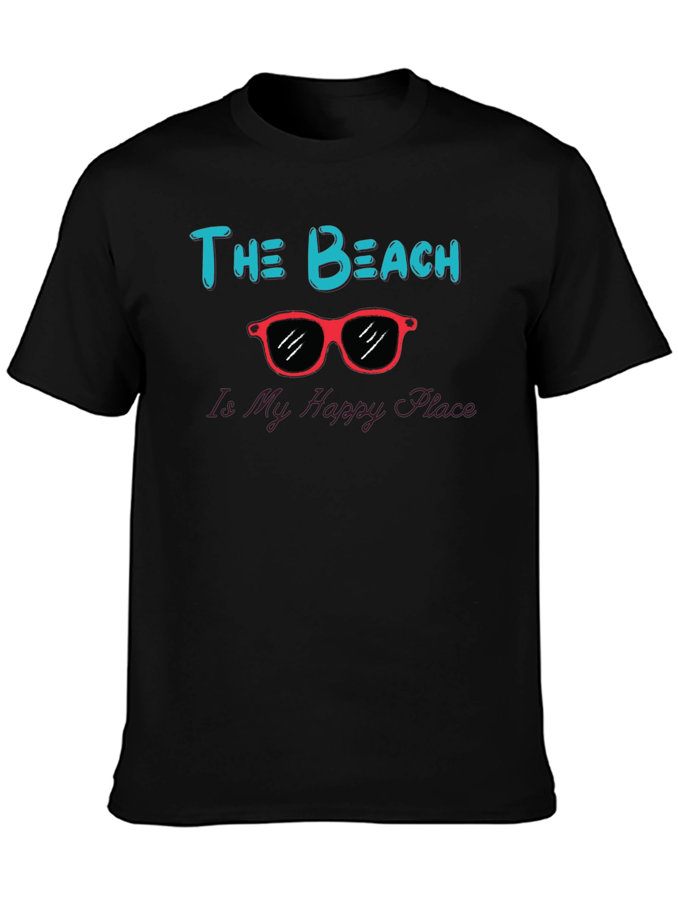 The Beach Is My Happy Place Graphic Tee