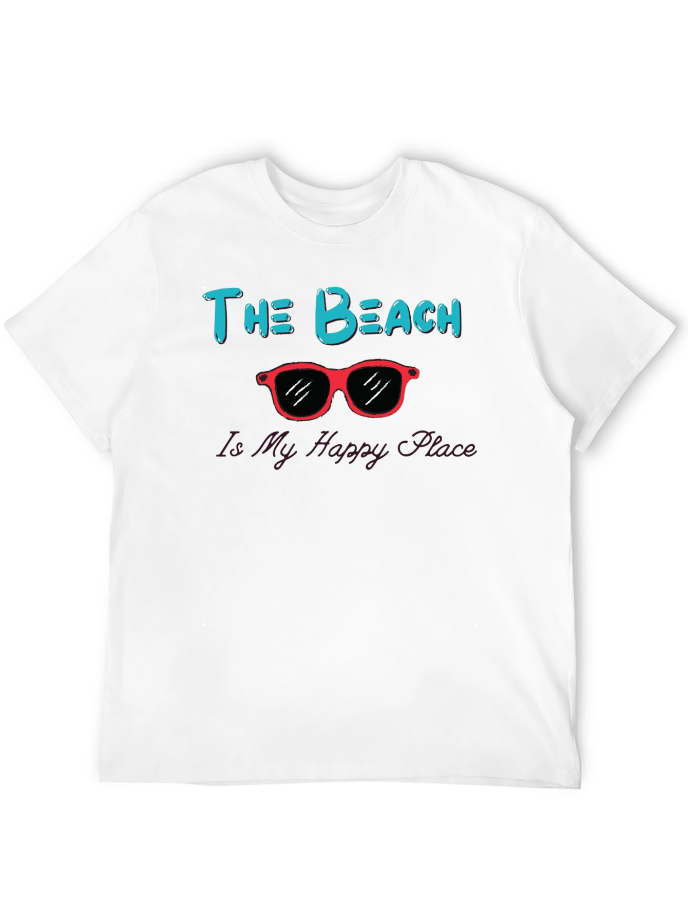 The Beach Is My Happy Place Graphic Tee