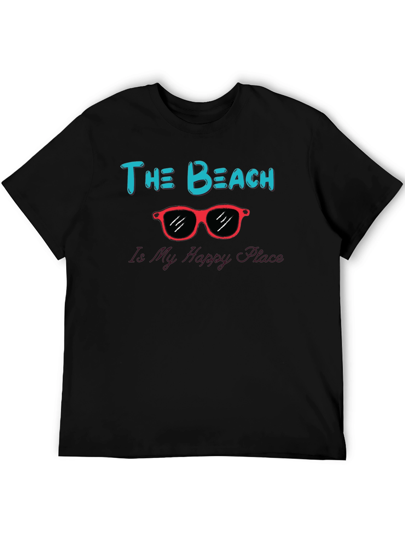 The Beach Is My Happy Place Graphic Tee