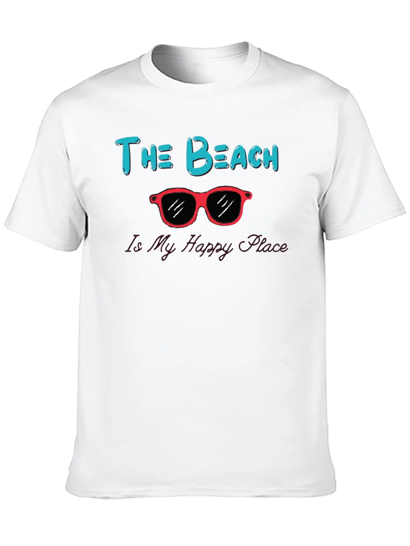 The Beach Is My Happy Place Graphic Tee