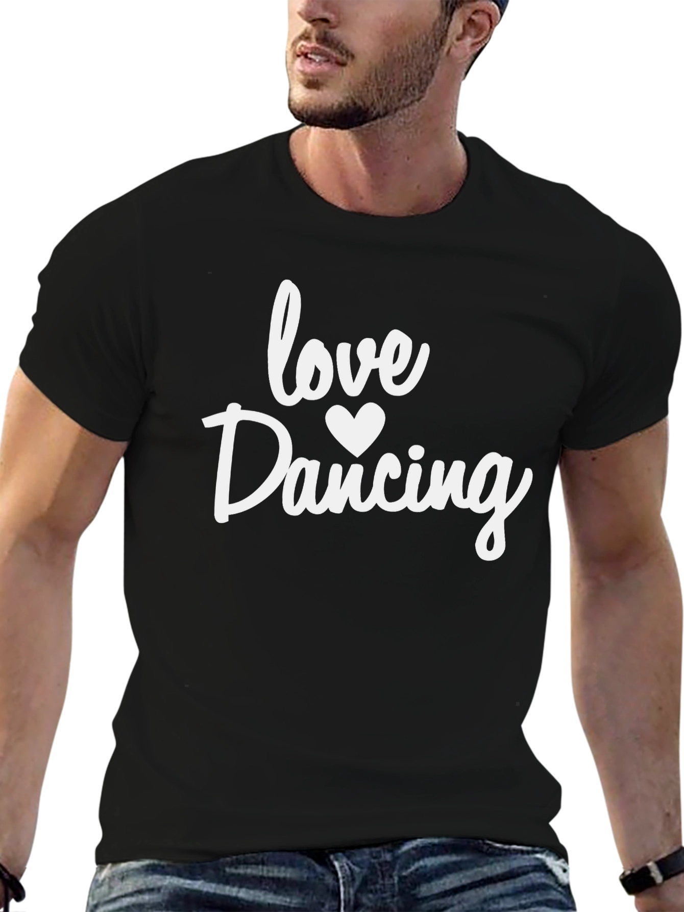 Love Dancing Graphic Tee - Stylish Unisex T-Shirt
