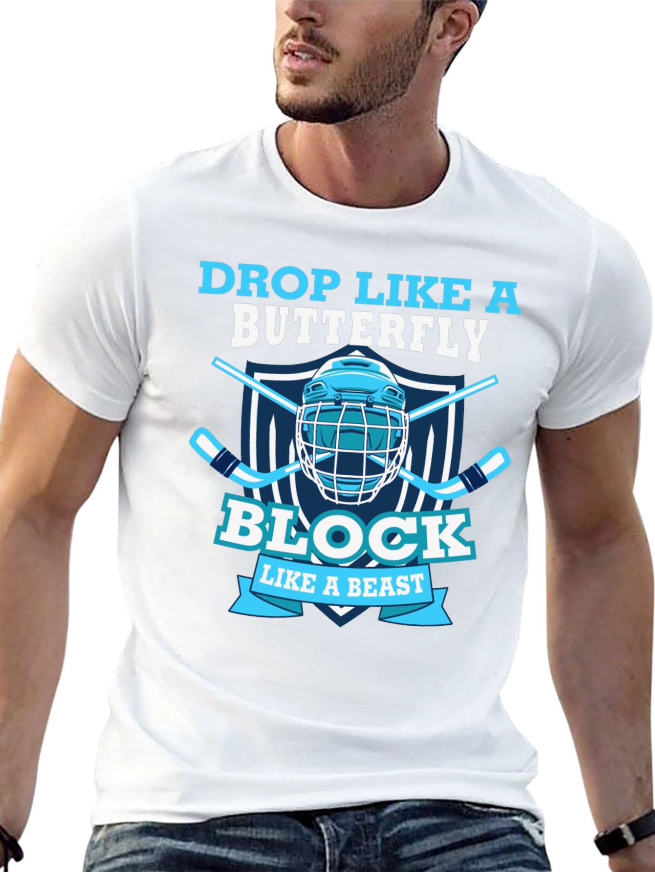 Drop Like a Butterfly Block Like a Beast T-Shirt
