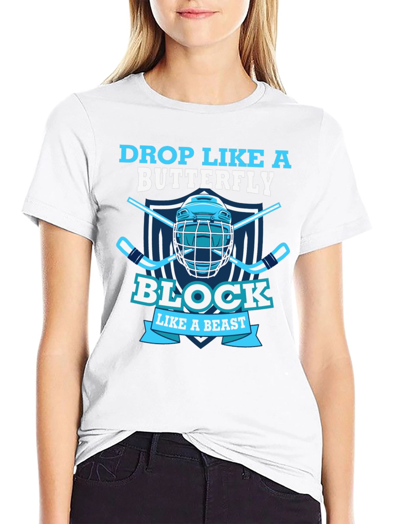 Drop Like a Butterfly Block Like a Beast T-Shirt