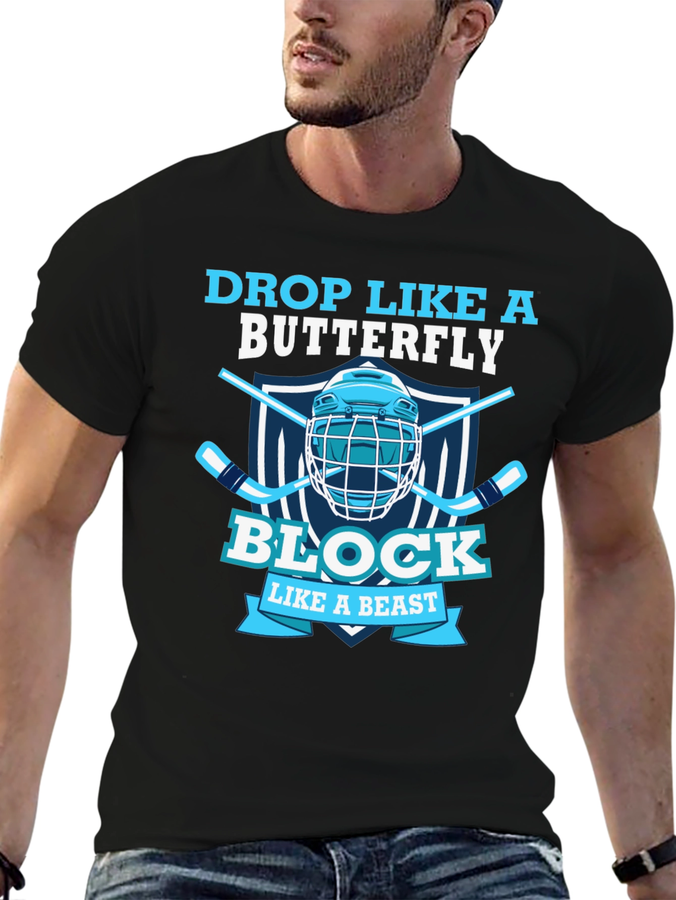 Drop Like a Butterfly Block Like a Beast T-Shirt