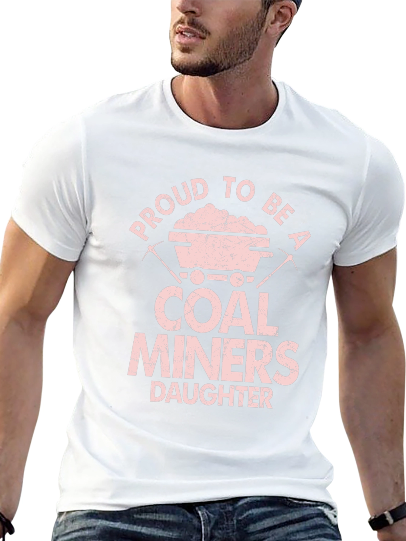 Proud Coal Miners Daughter Graphic T-Shirt
