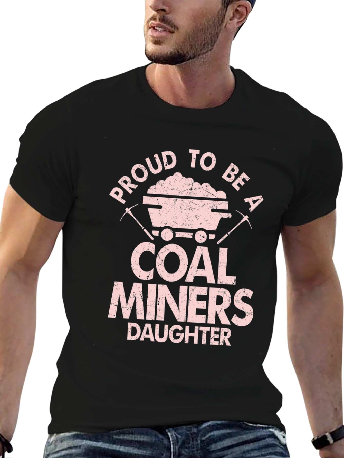 Proud Coal Miners Daughter Graphic T-Shirt