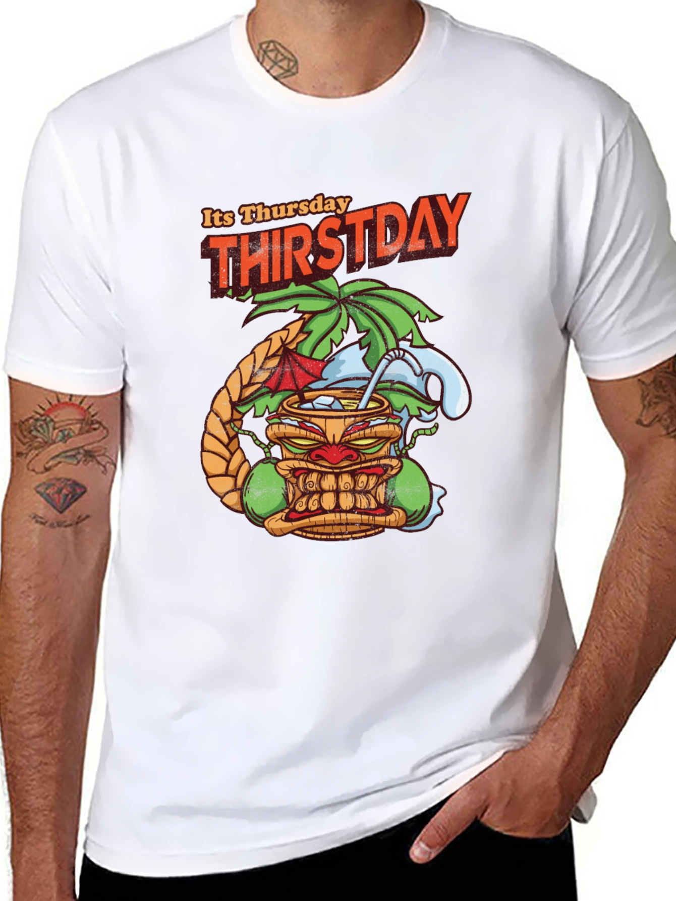 Thursday Thirstday Tiki T-Shirt