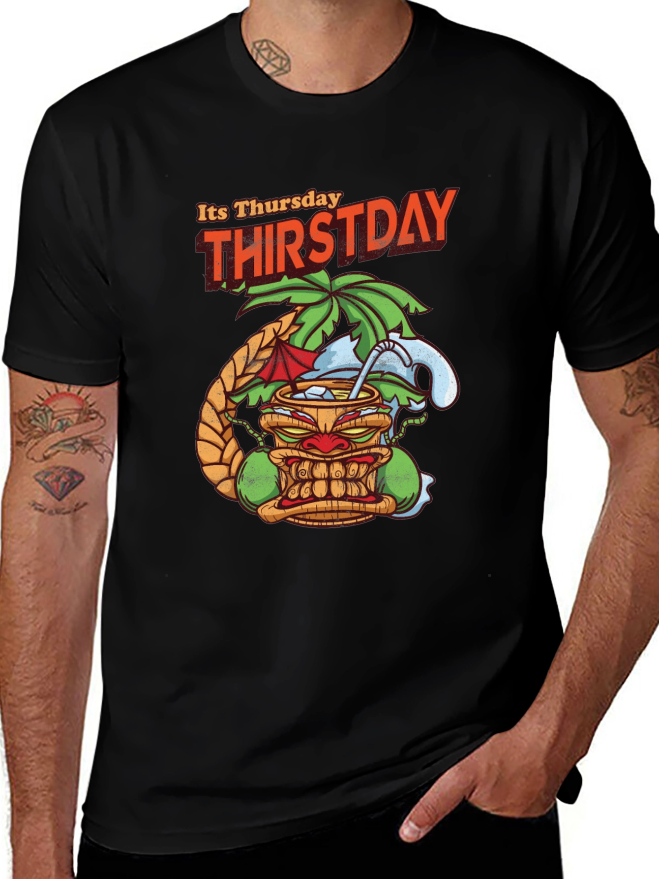 Thursday Thirstday Tiki T-Shirt