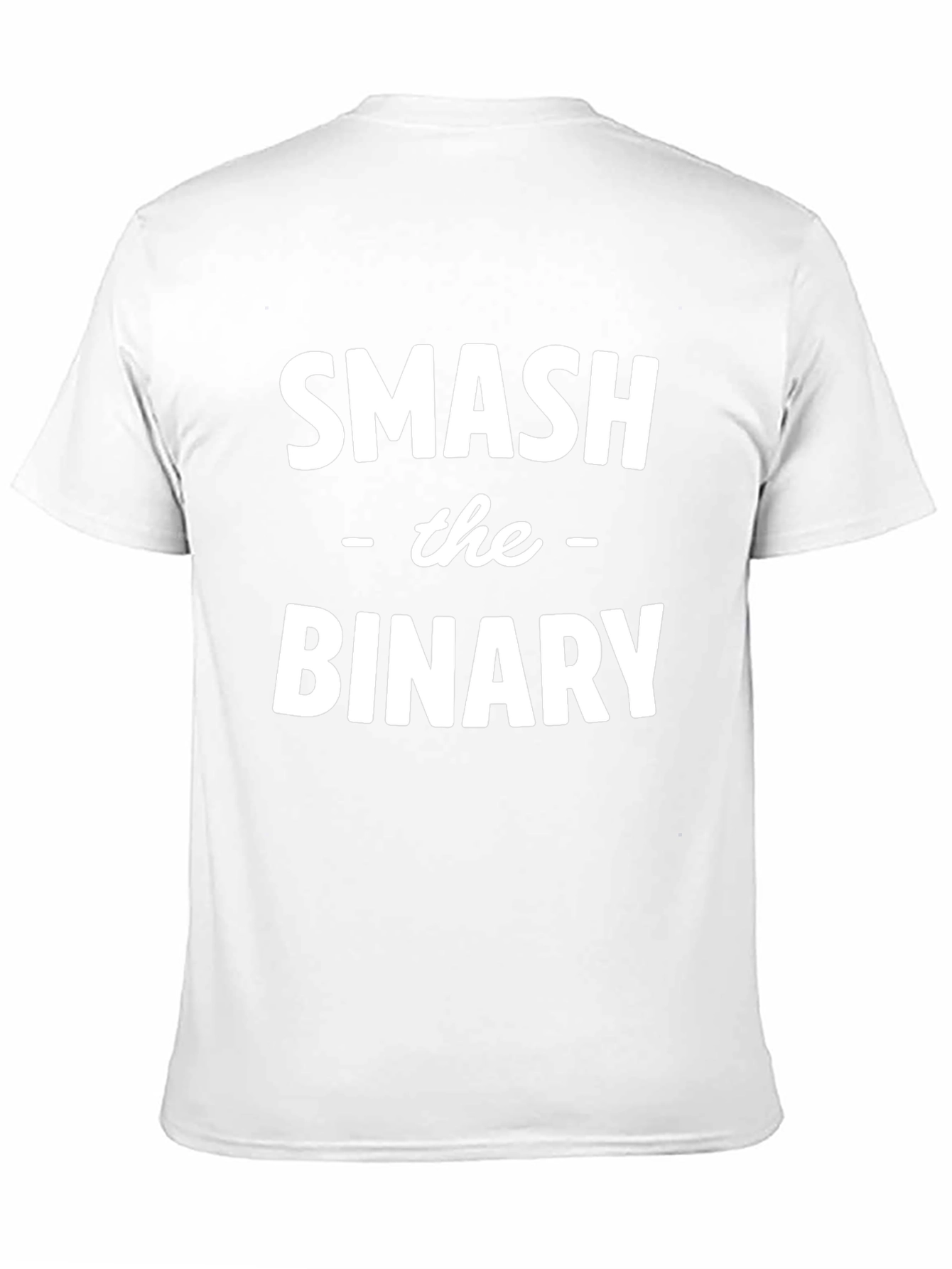 Smash the Binary Graphic T-Shirt - Black