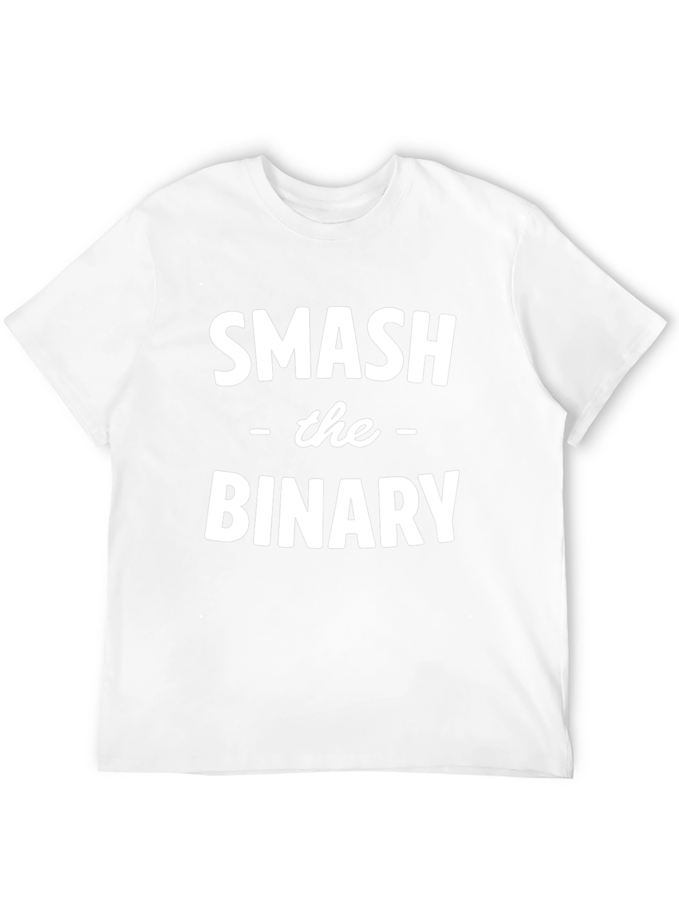 Smash the Binary Graphic T-Shirt - Black