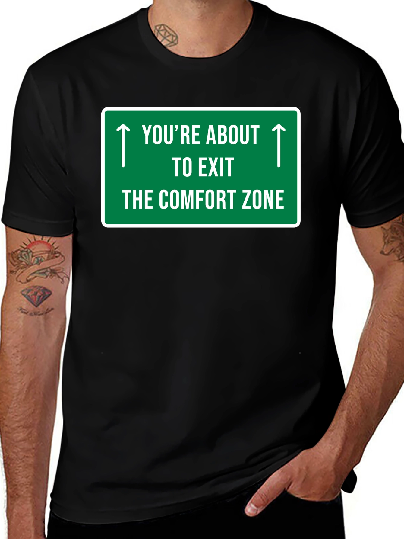 Exit Comfort Zone Graphic Tee