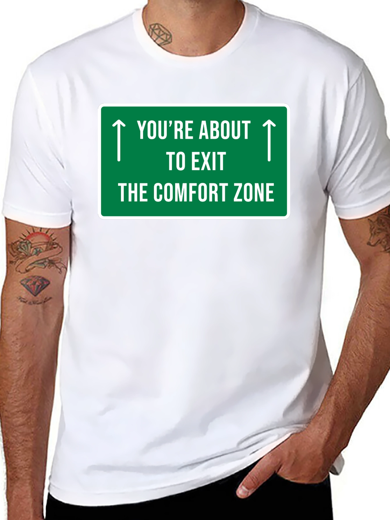 Exit Comfort Zone Graphic Tee