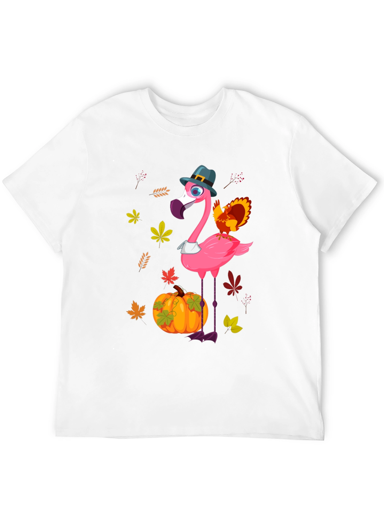 Flamingo Thanksgiving Tee