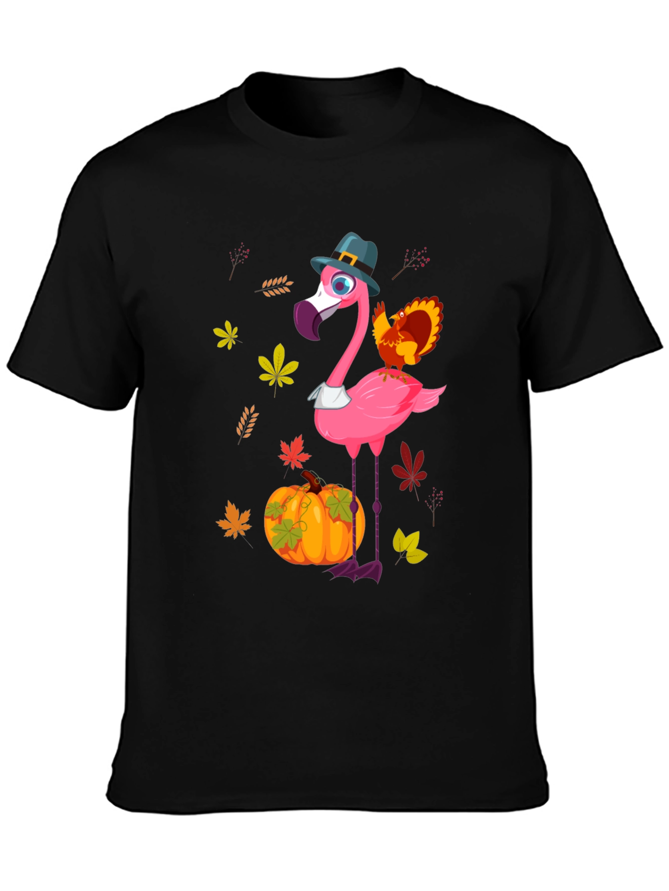 Flamingo Thanksgiving Tee