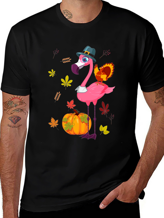 Flamingo Thanksgiving Tee