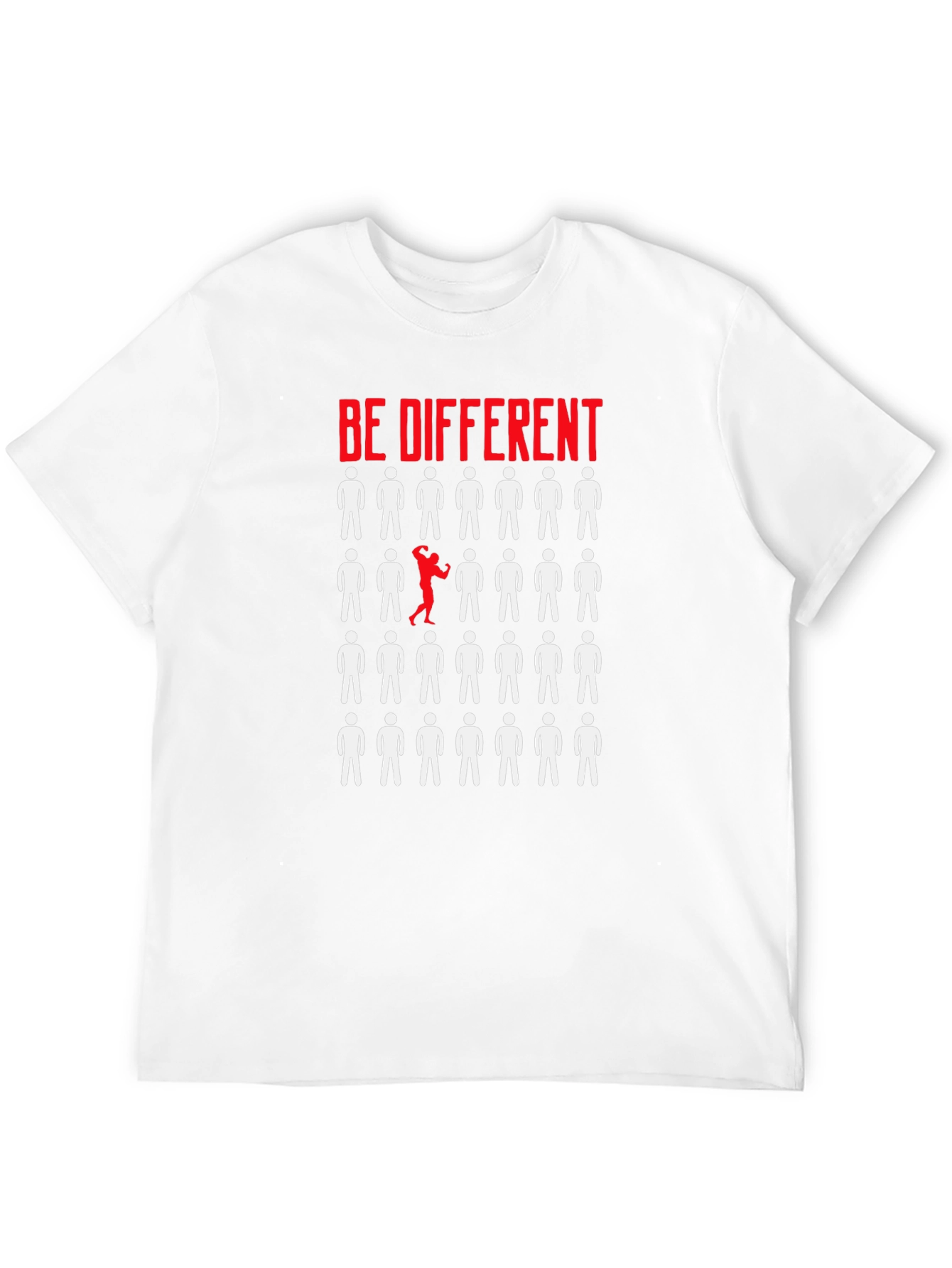 Be Different Graphic T-Shirt - Black